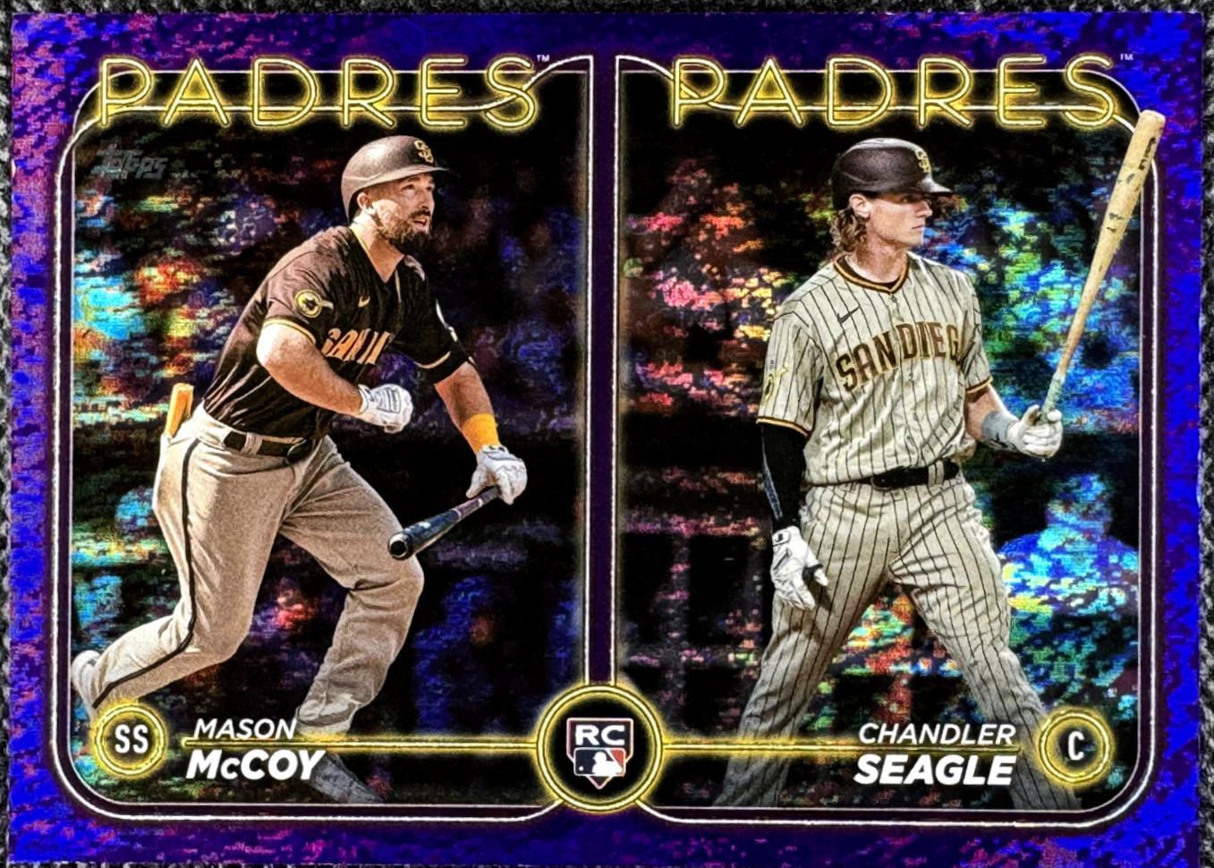 Chandler Seagle & Mason McCoy [Purple Foilboard] #US227
