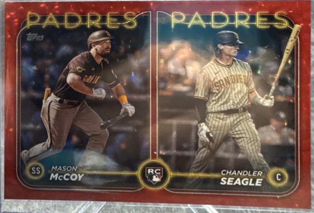 Chandler Seagle & Mason McCoy [Red Crackle Foilboard] #US227
