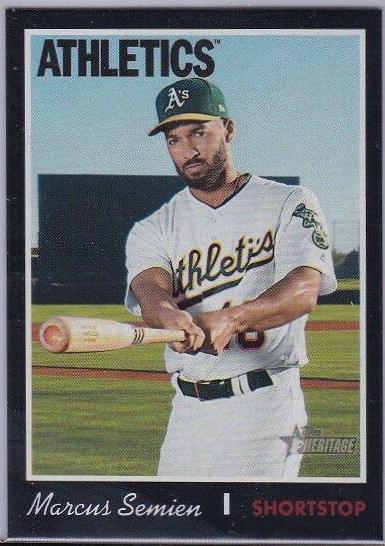 Marcus Semien [Black Border] #205