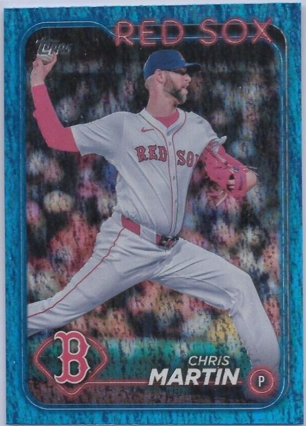 Chris Martin [Blue Foilboard] #US159