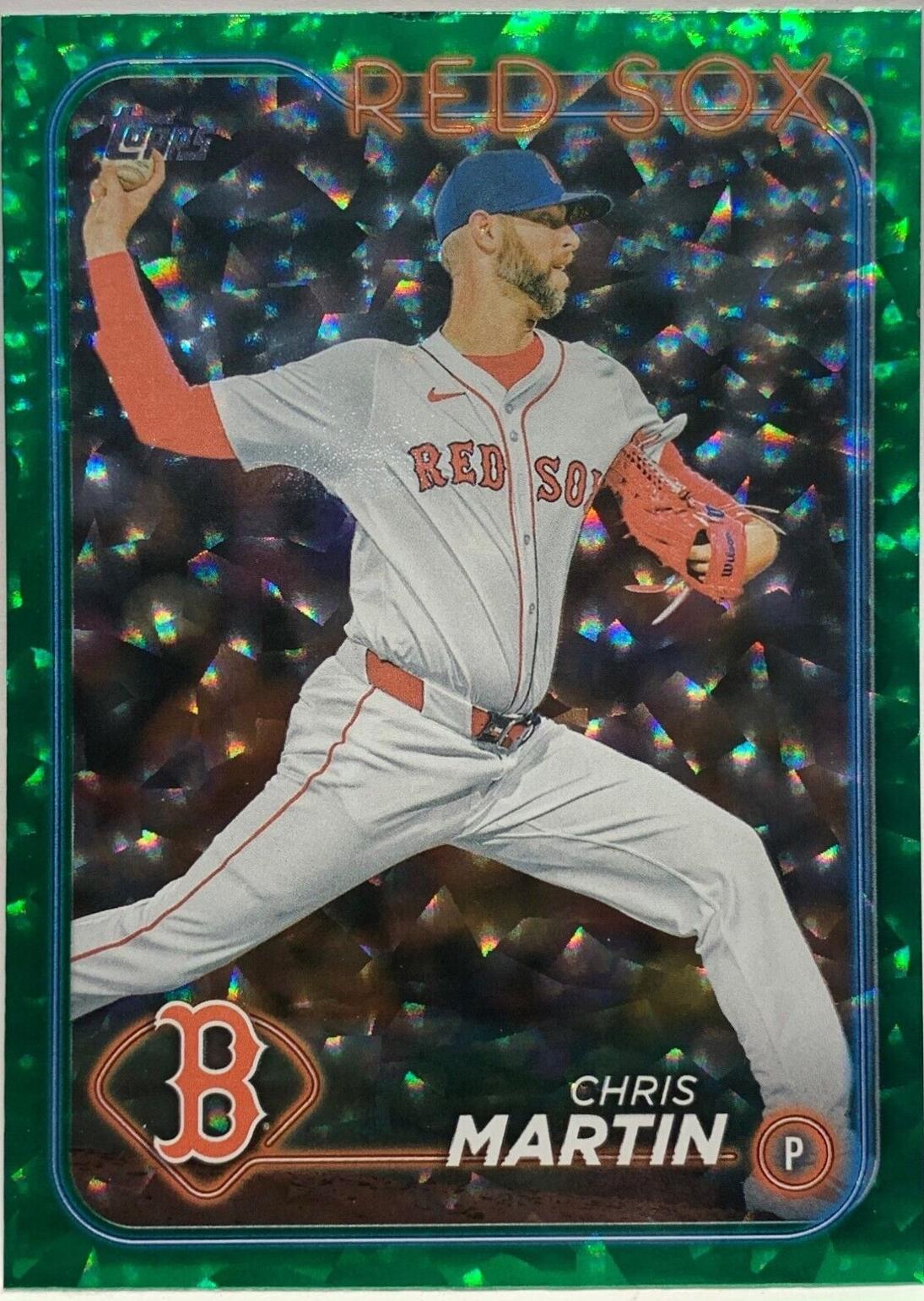 Chris Martin [Green Crackle Foilboard] #US159