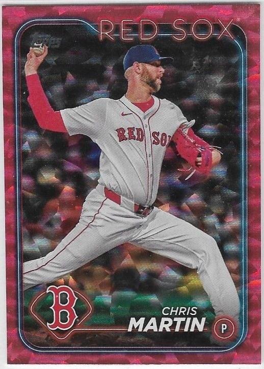 Chris Martin [Red Crackle Foilboard] #US159