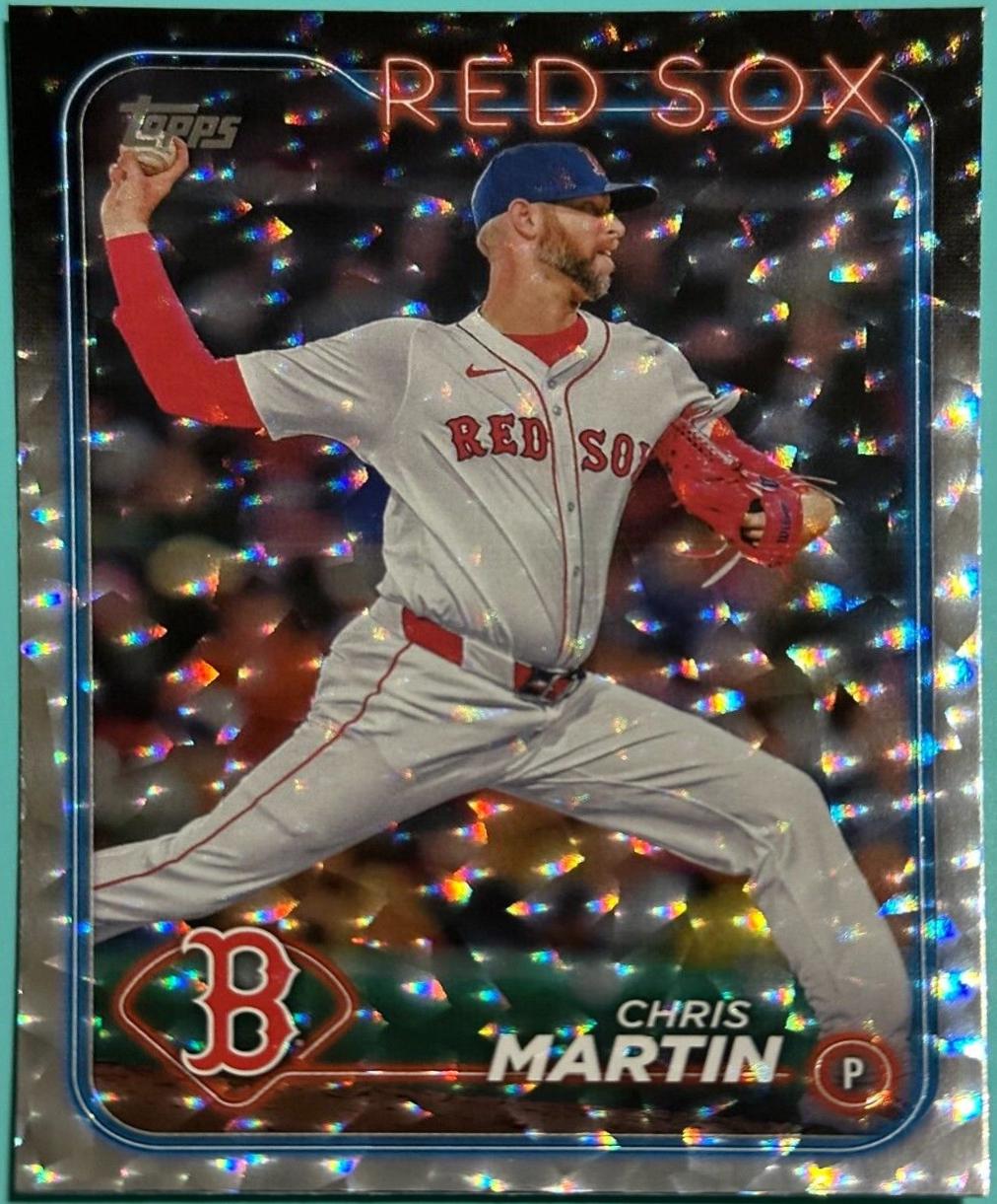 Chris Martin [Silver Crackle Foilboard] #US159