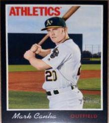 Mark Canha [Black Border] #102