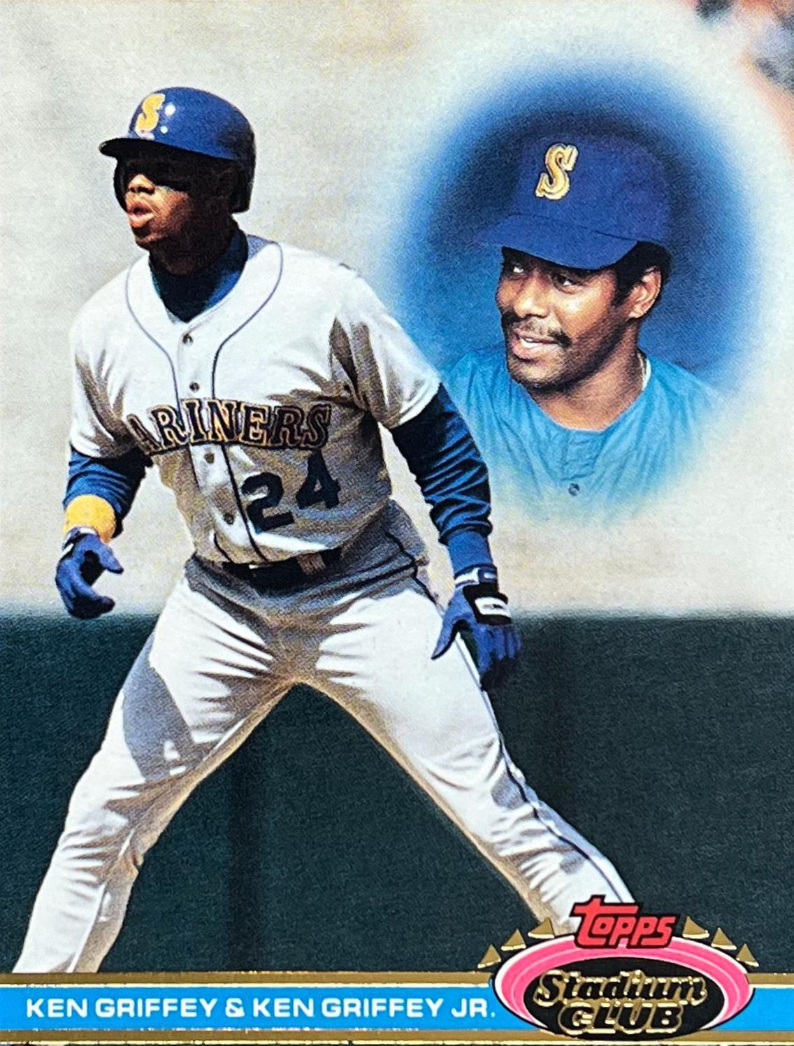 Ken Griffey Jr & Sr