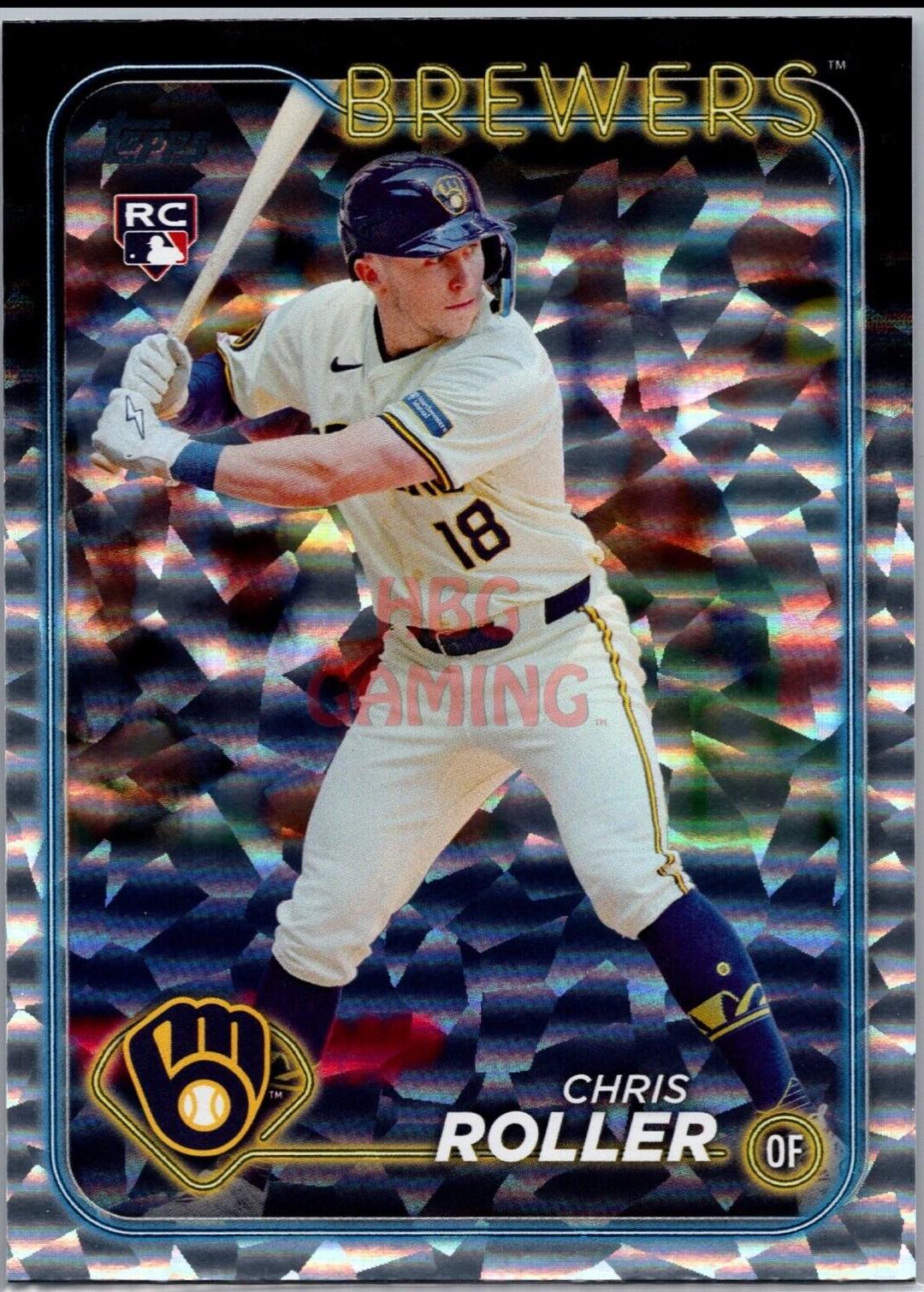 Chris Roller [Silver Crackle Foilboard] #US242