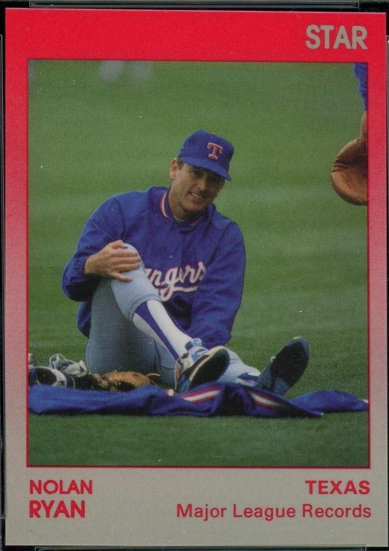Nolan Ryan [Major League Records Plastic] #9