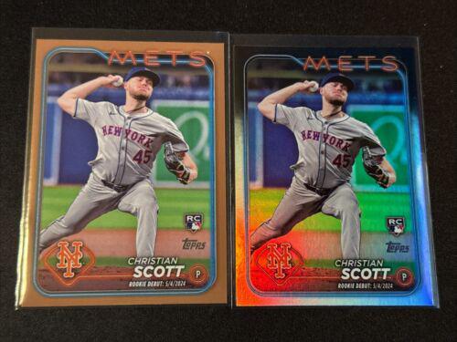 Christian Scott [Gold Rainbow Foil] #US253