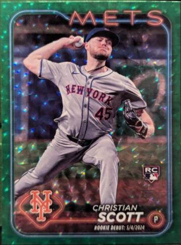 Christian Scott [Green Crackle Foilboard] #US253