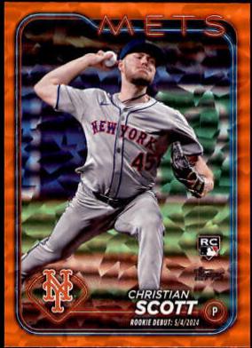 Christian Scott [Orange Crackle Foilboard] #US253
