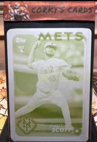 Christian Scott [Printing Plate] #US218