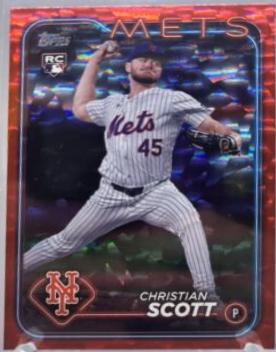 Christian Scott [Red Crackle Foilboard] #US218