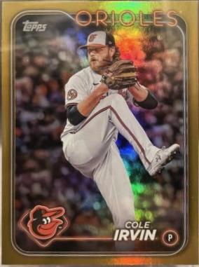 Cole Irvin [Gold Rainbow Foil] #US138