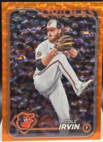 Cole Irvin [Orange Crackle Foilboard] #US138