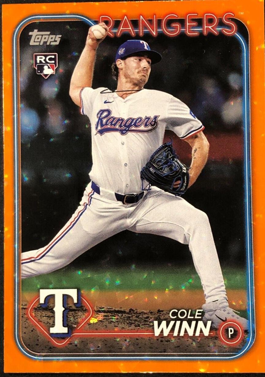 Cole Winn [Orange Crackle Foilboard] #US109