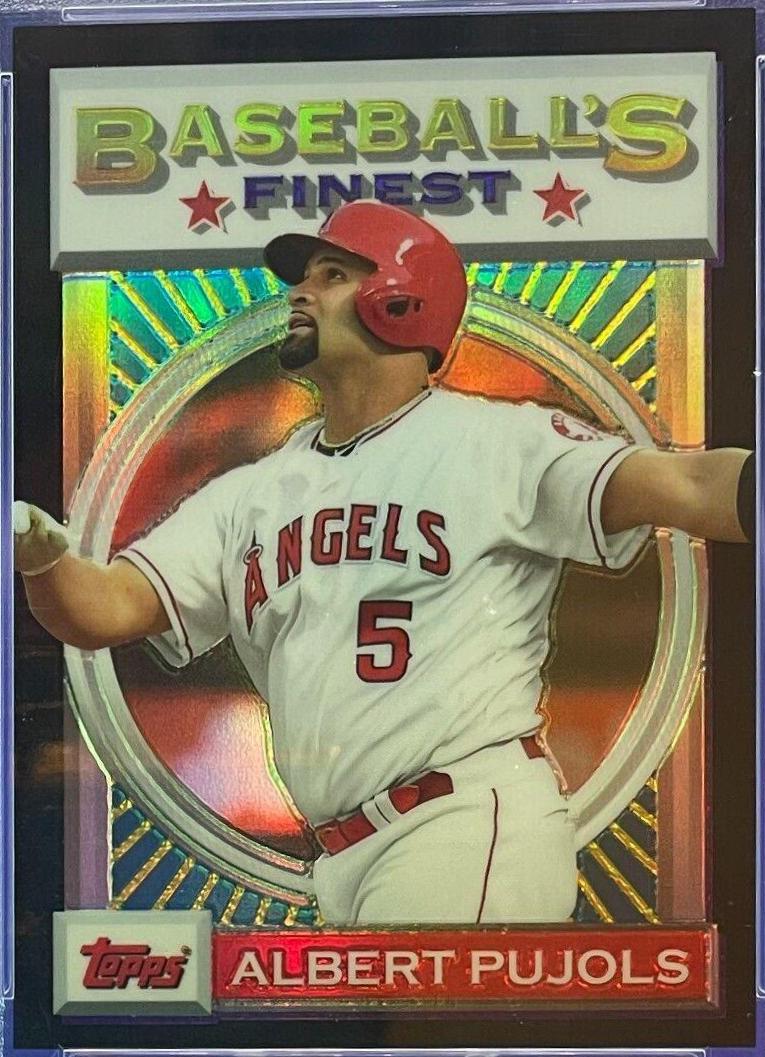 Albert Pujols [Black Refractor] #47