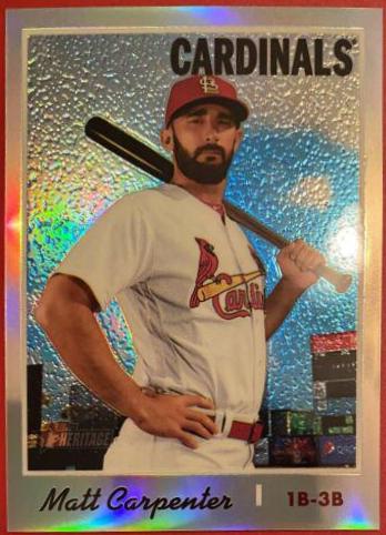 Matt Carpenter [Chrome Refractor] #438