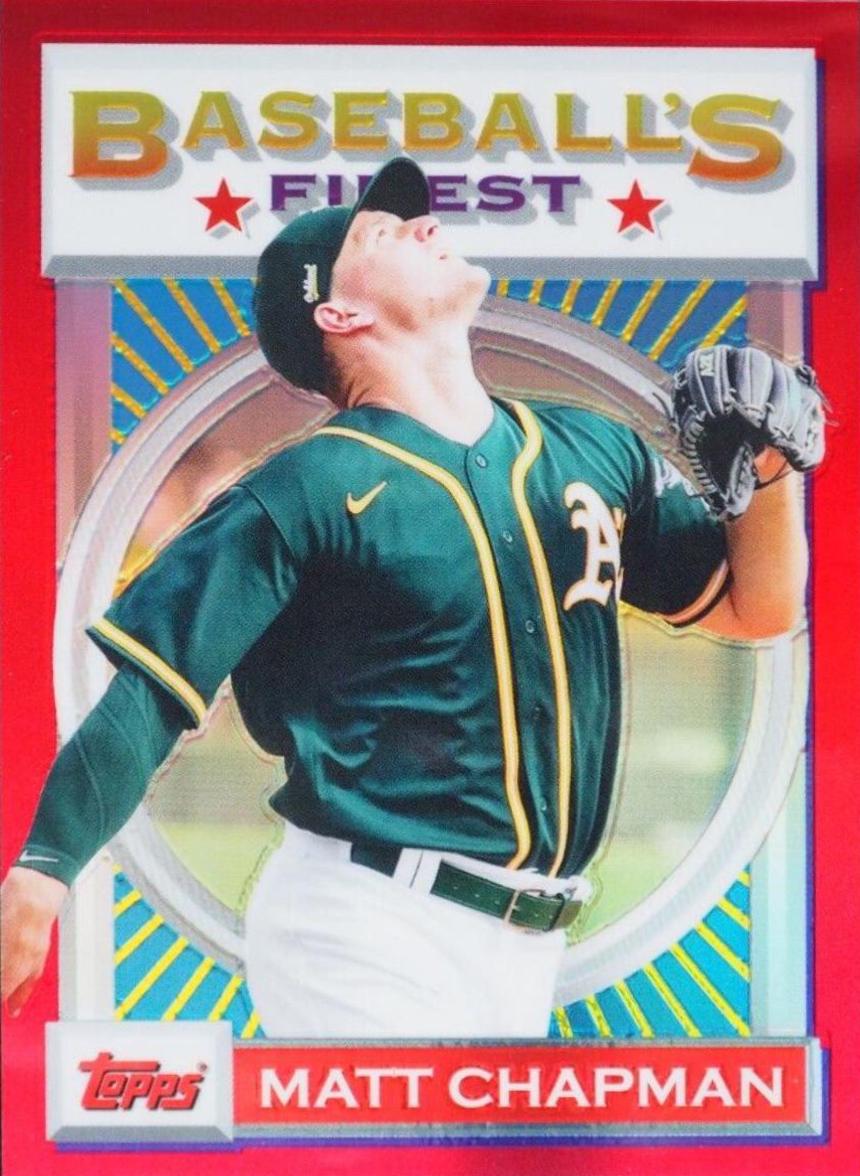 Matt Chapman [Red Refractor] #170