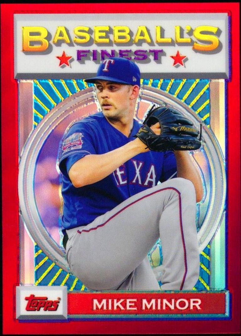 Mike Minor [Red Refractor] #143