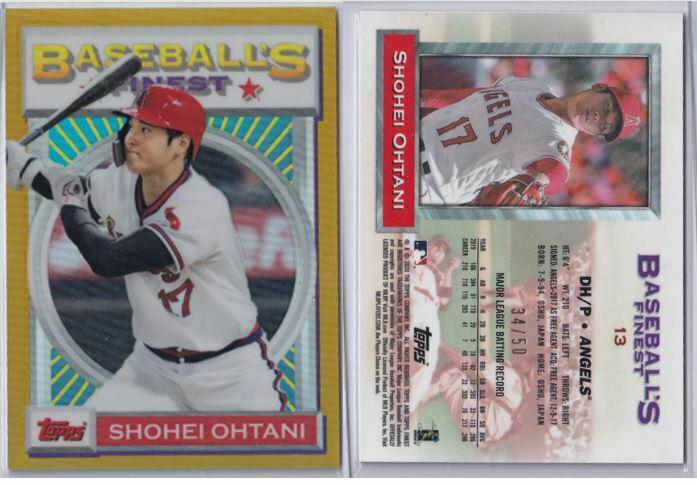 Shohei Ohtani [Gold Refractor] #13