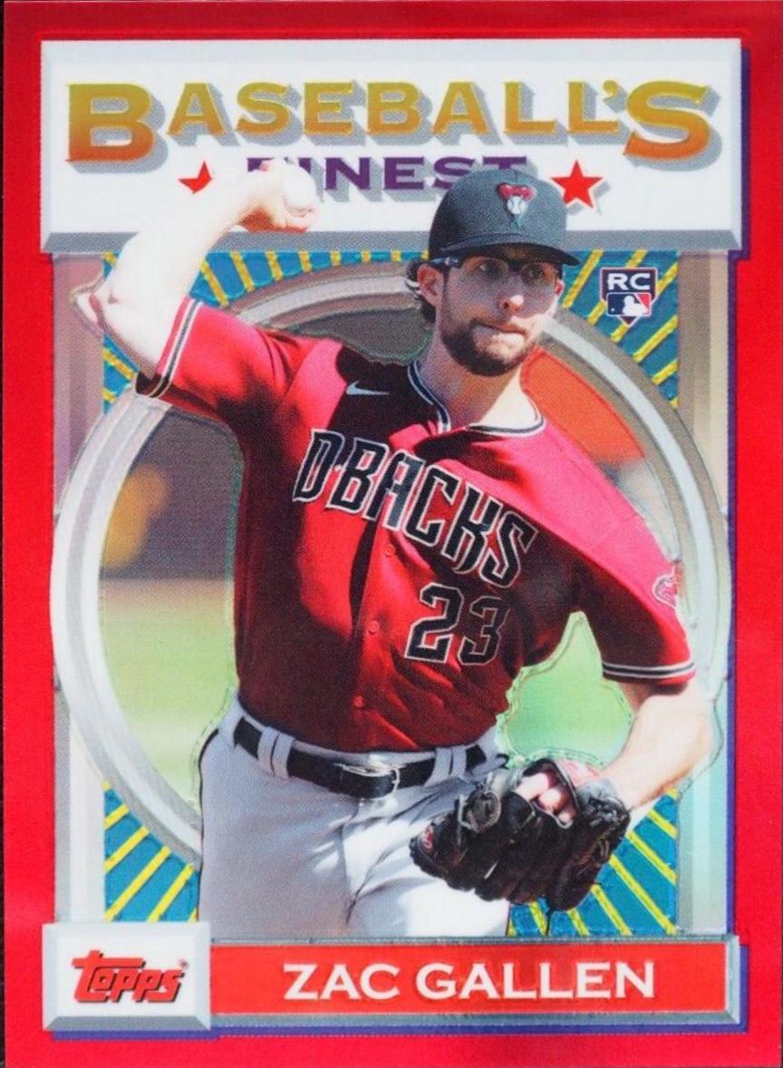Zac Gallen [Red Refractor] #54