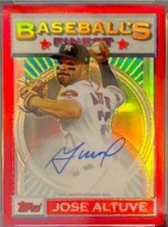 Jose Altuve [Red Refractor] #JA