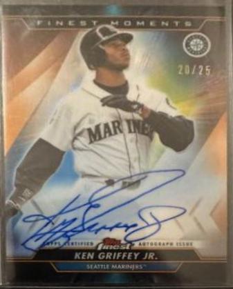 Ken Griffey Jr. [Orange Refractor] #MOMA-KGJ