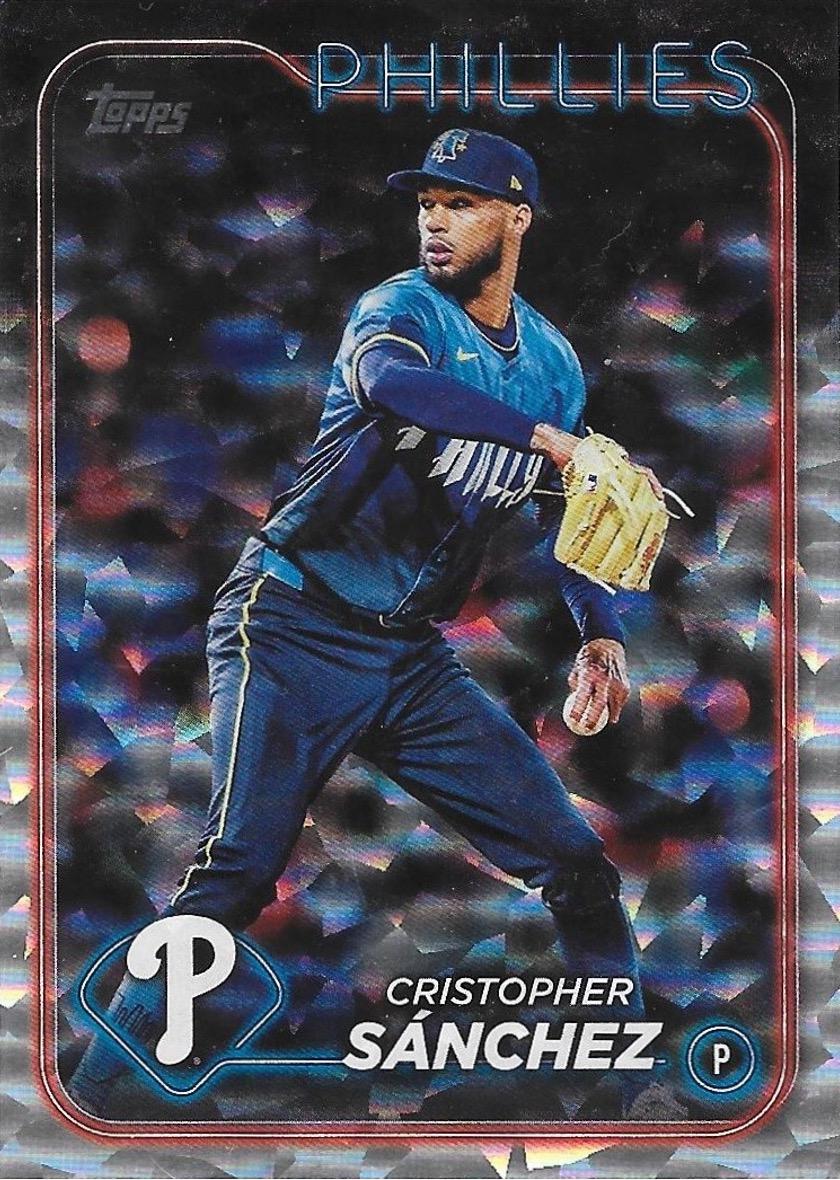 Cristopher Sanchez [Silver Crackle Foilboard] #US32