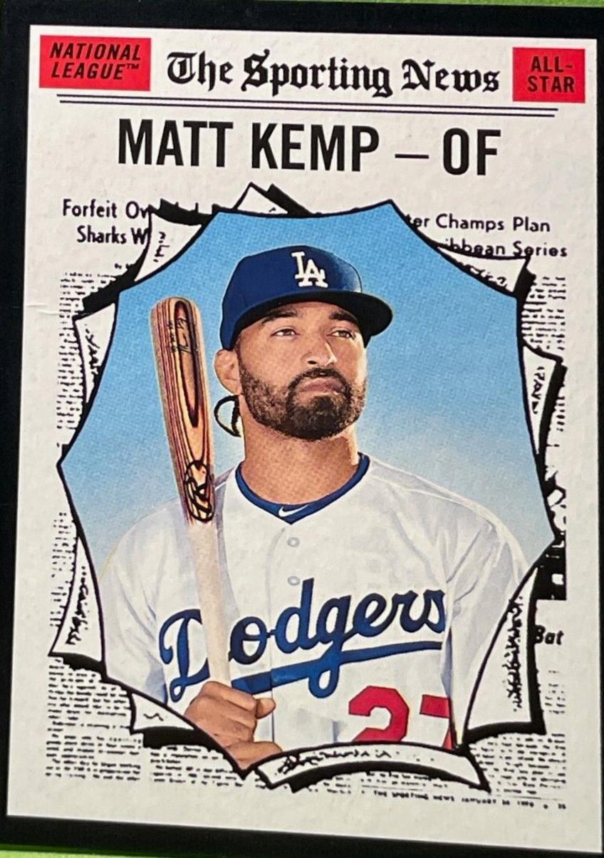 Matt Kemp [Black Border] #366