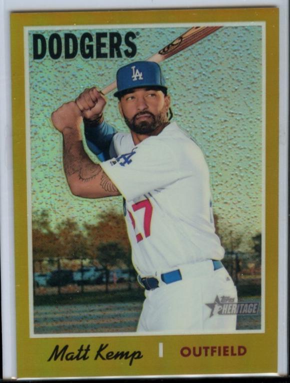 Matt Kemp [Gold Refractor] #443