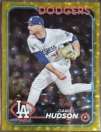 Daniel Hudson [Yellow Crackle Foilboard] #US24