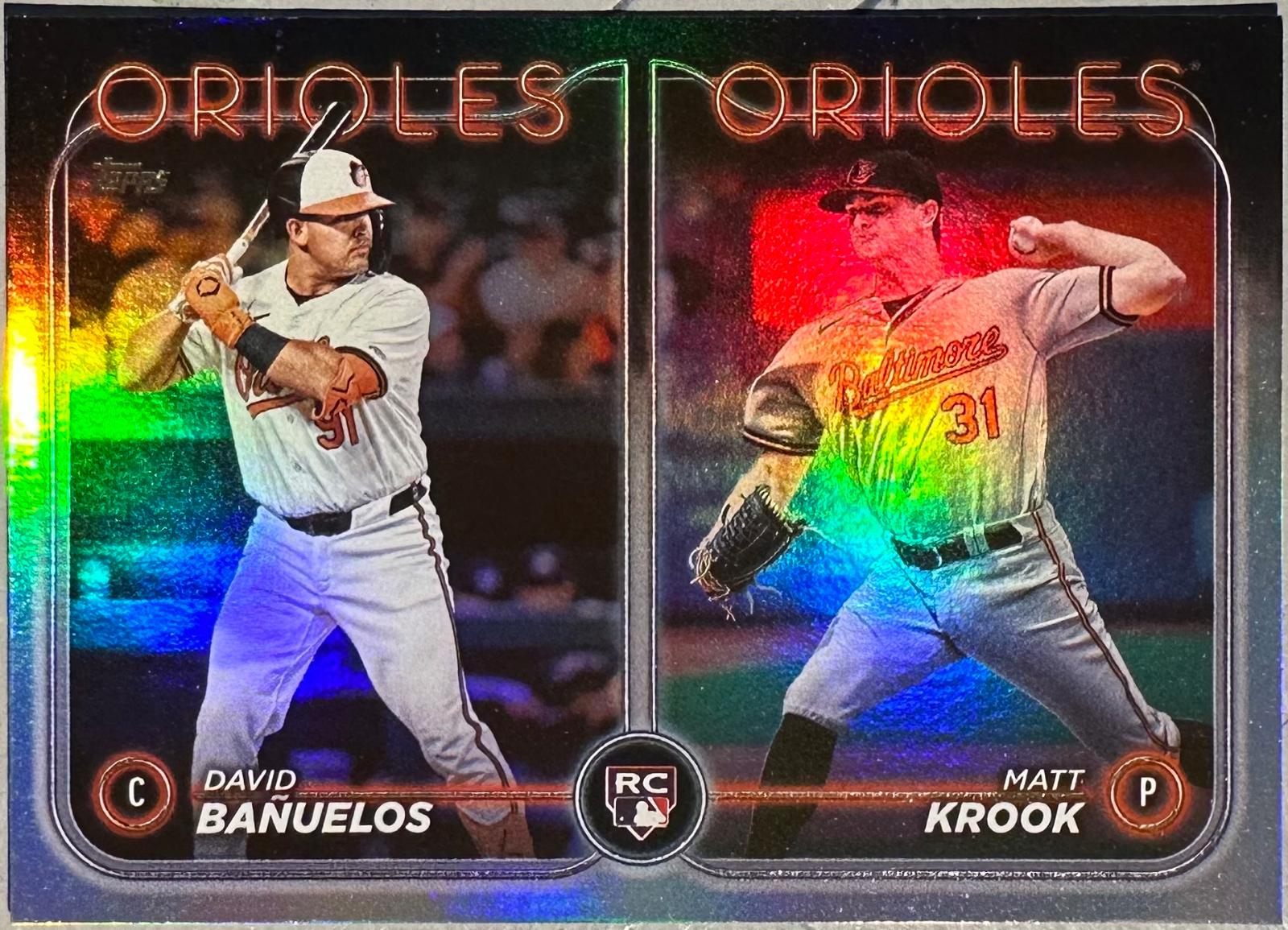 David Banuelos & Matt Krook [Rainbow Foil] #US315