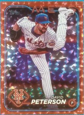 David Peterson [Red Crackle Foilboard] #US104