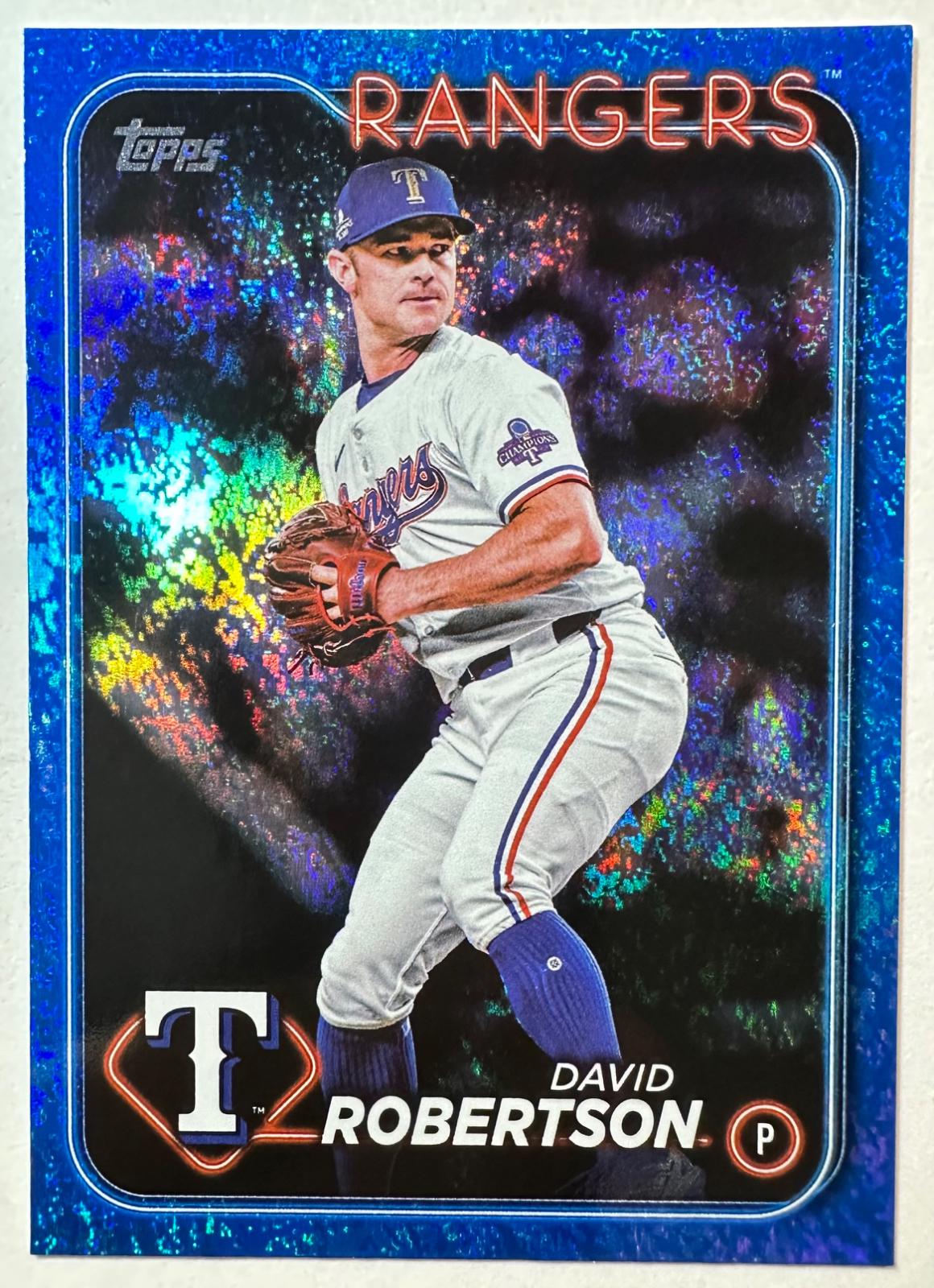 David Robertson [Blue Foilboard] #US284