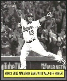 Max Muncy [Black Border] #307