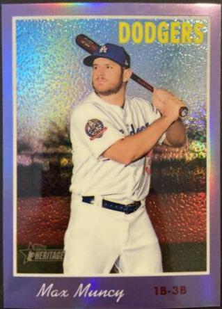 Max Muncy [Chrome Purple Refractor] #THC-446