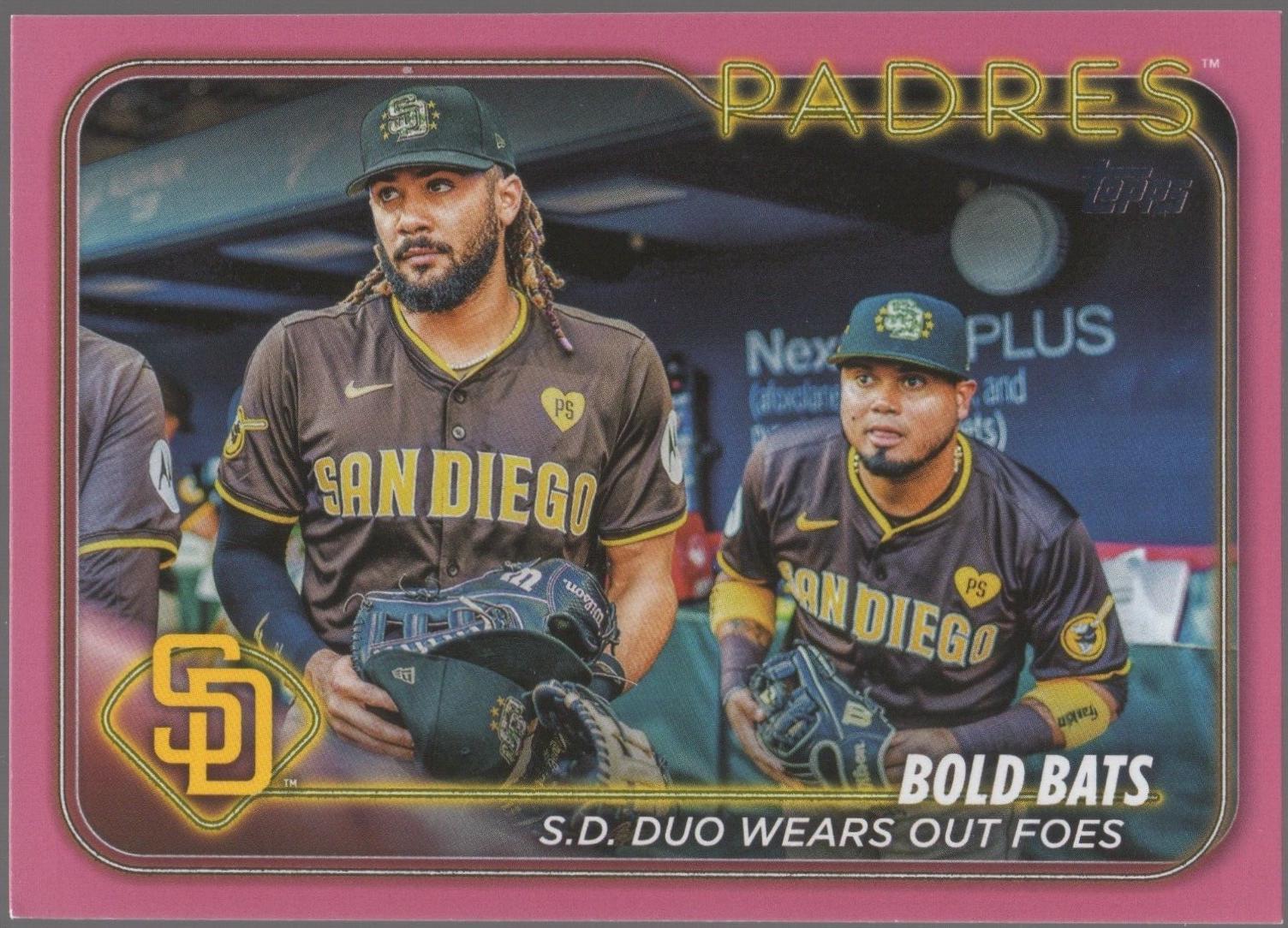 Fernando Tatis Jr. & Luis Arraez [Mother's Day Hot Pink] #US88