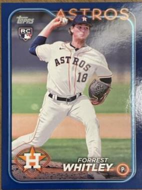 Forrest Whitley [Blue Foilboard] #US61