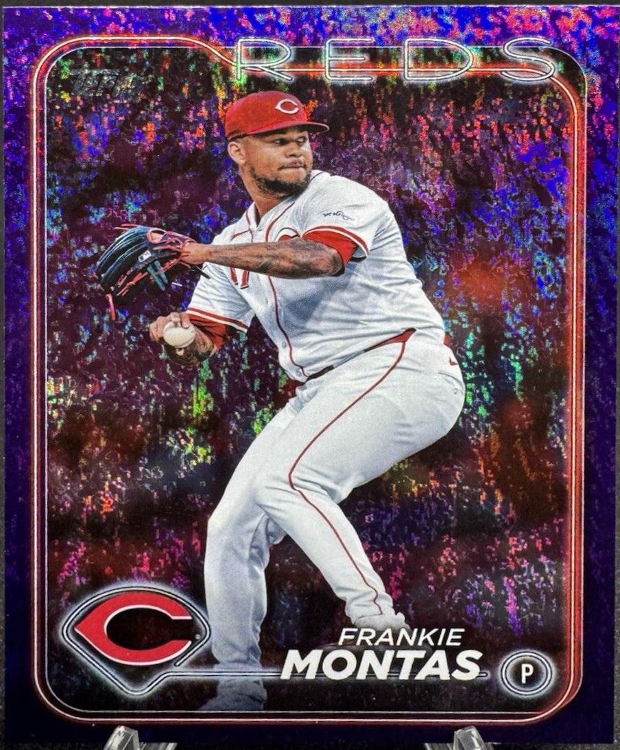 Frankie Montas [Purple Foilboard] #US146