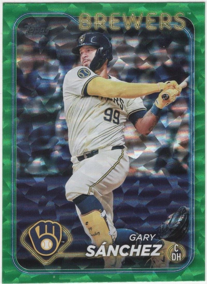 Gary Sanchez [Green Crackle Foilboard] #US39