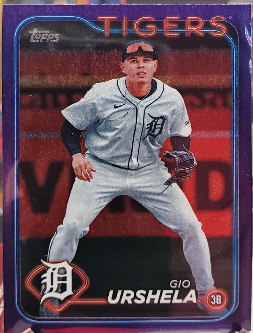 Gio Urshela [Purple Foilboard] #US346