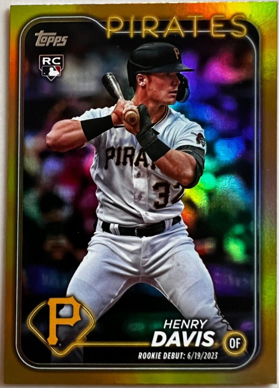 Henry Davis [Gold Rainbow Foil] #US162