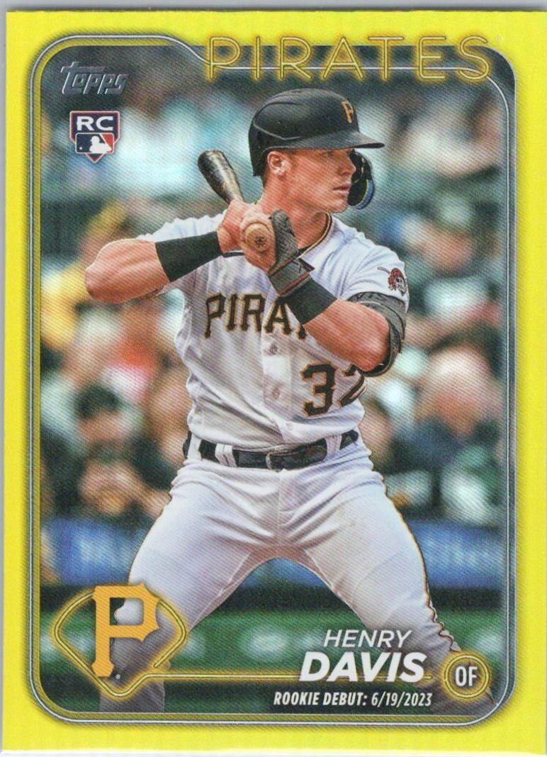 Henry Davis [Yellow Rainbow Foil] #US162