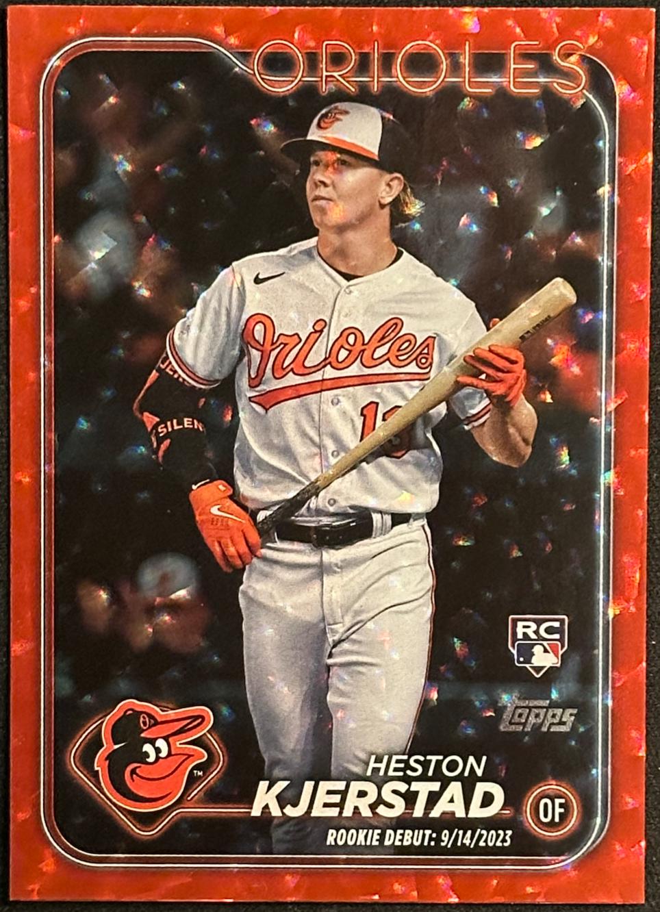 Heston Kjerstad [Red Crackle Foilboard] #US86