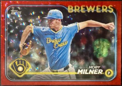 Hoby Milner [Red Crackle Foilboard] #US87