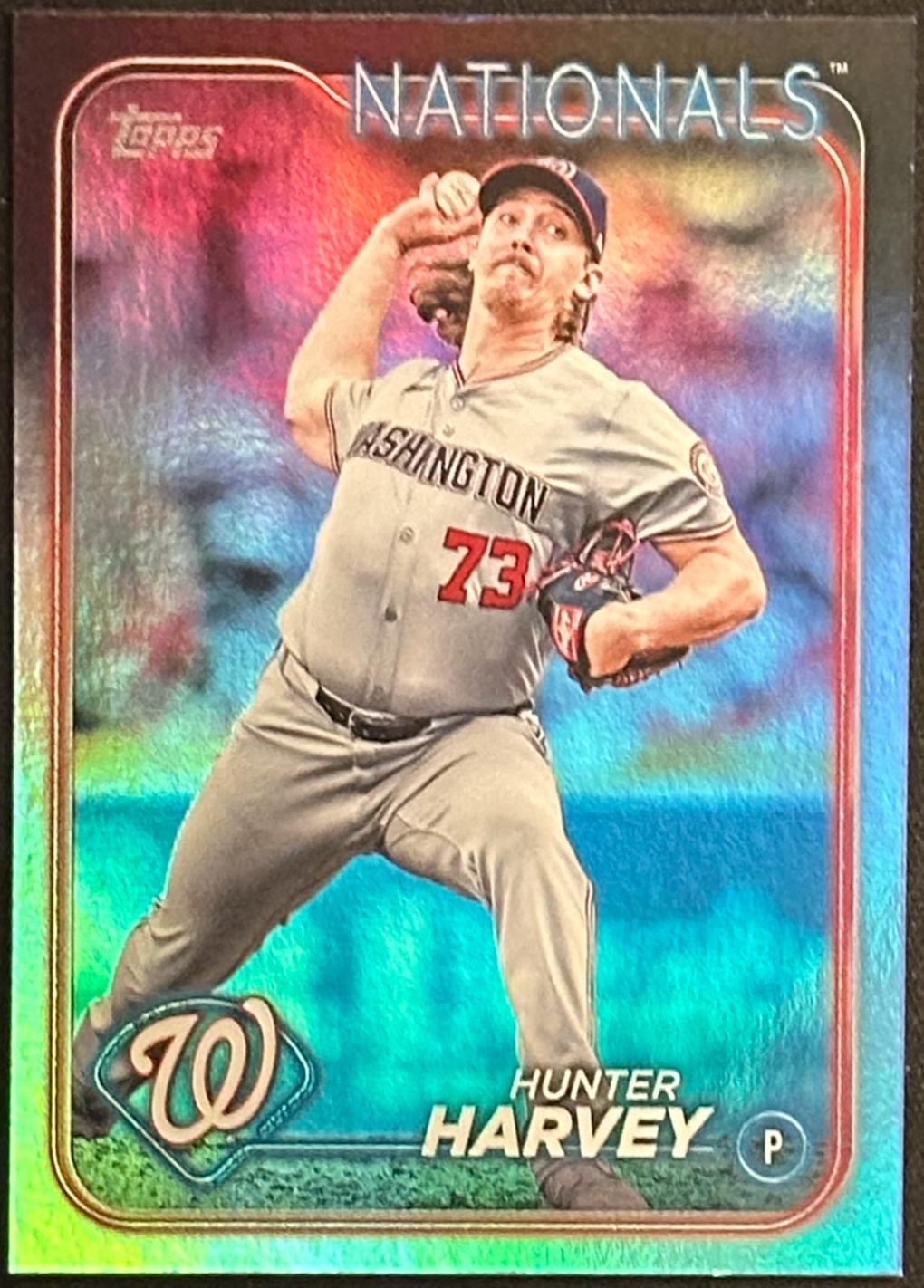 Hunter Harvey [Rainbow Foil] #US101