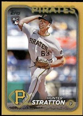 Hunter Stratton [Gold Rainbow Foil] #US348