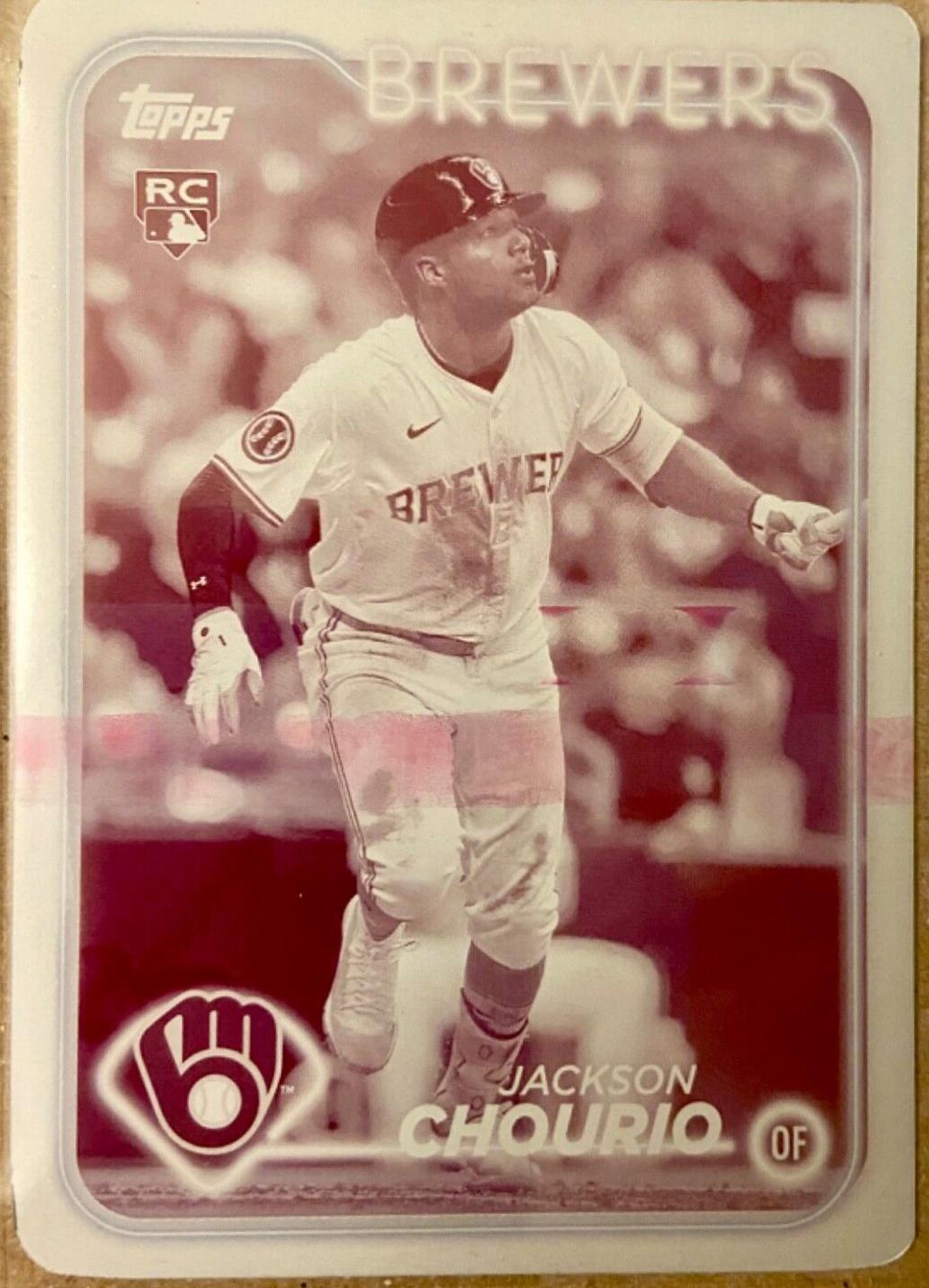 Jackson Chourio [Printing Plate] #US240