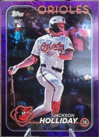 Jackson Holliday [Purple Foilboard] #US50