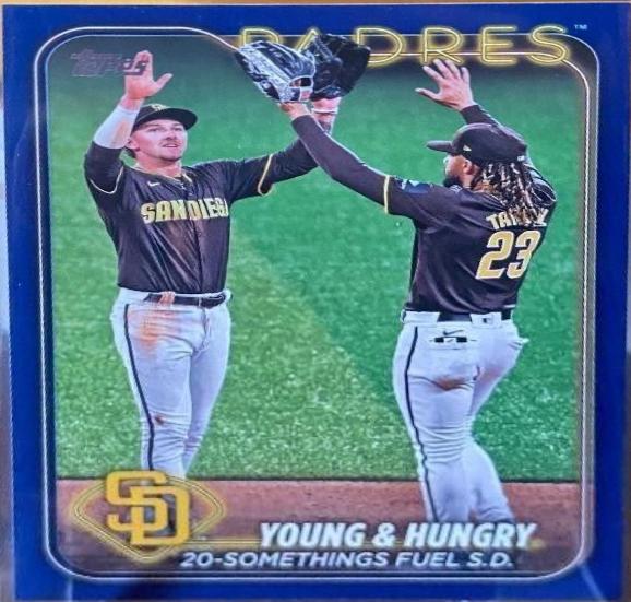Jackson Merrill & Fernando Tatis Jr. [Blue Foilboard] #US48